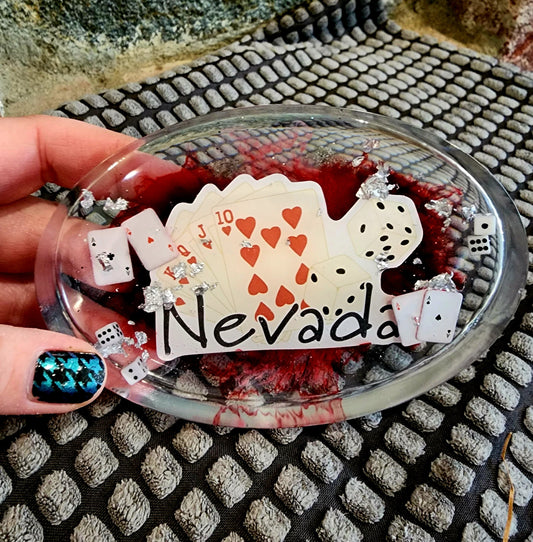 Nevada Resin Soap Dish, States Collection