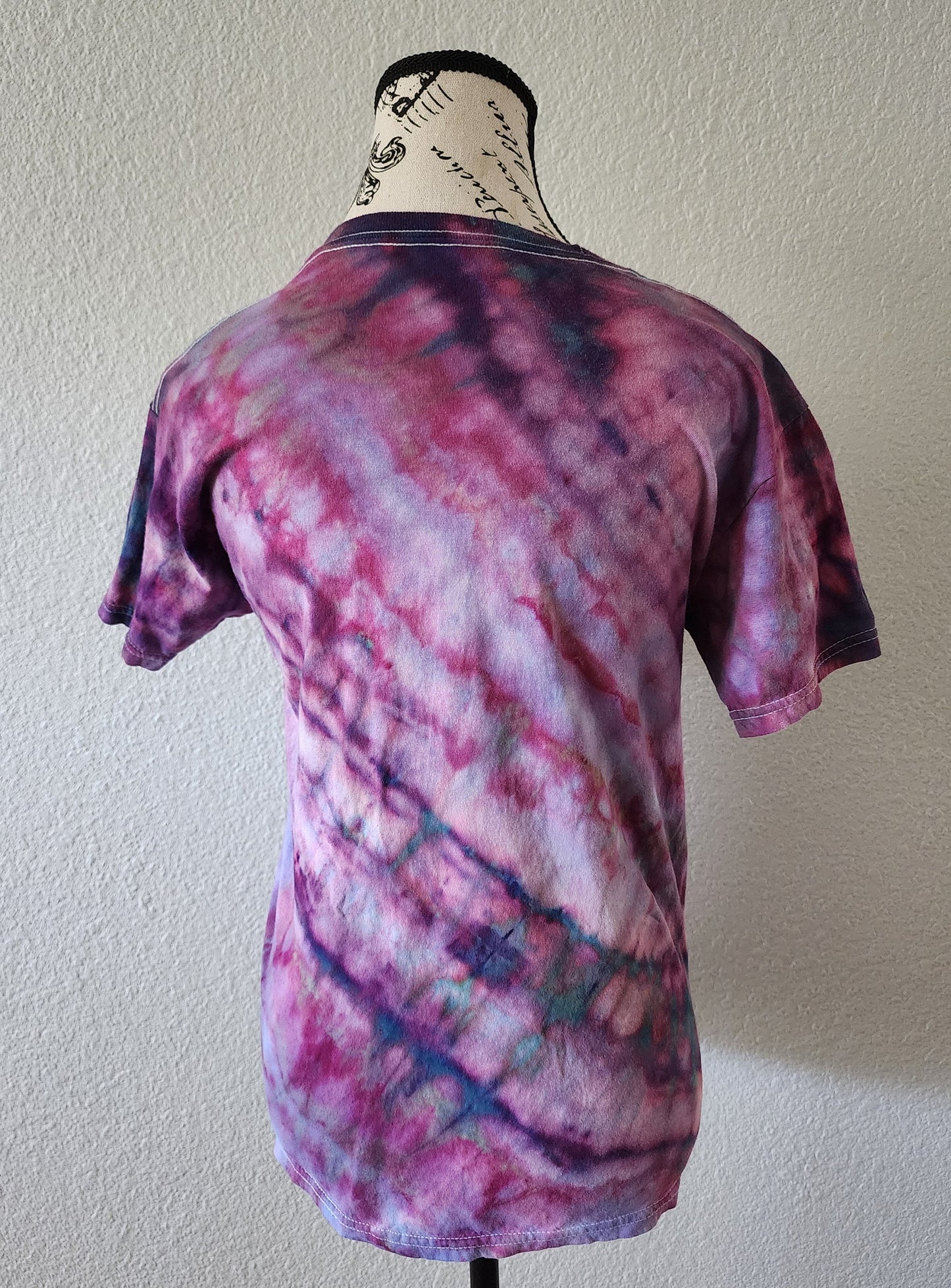 Candy Pink Tie Dye T Shirt Customizable Unisex Size S