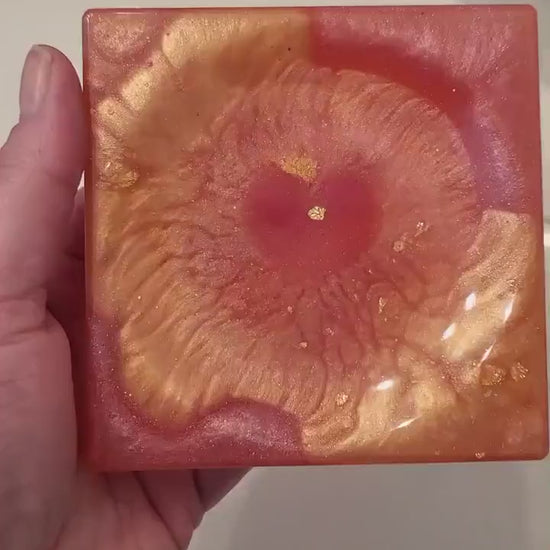 Flaming Heart Soap Dish